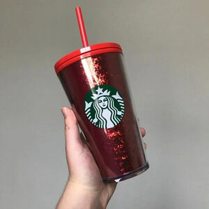 starbucks christmas grande glitter tumbler